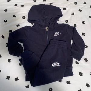 Nike tracksuit.